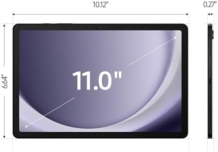 SAMSUNG Galaxy Tab A9+ Tablet 11” 64GB Android Tablet, Big Screen, Quad Speakers, Upgraded Chipset, Multi Window Display, Slim, Light, Durable Design, US Version, 2024, Graphite - Image 3